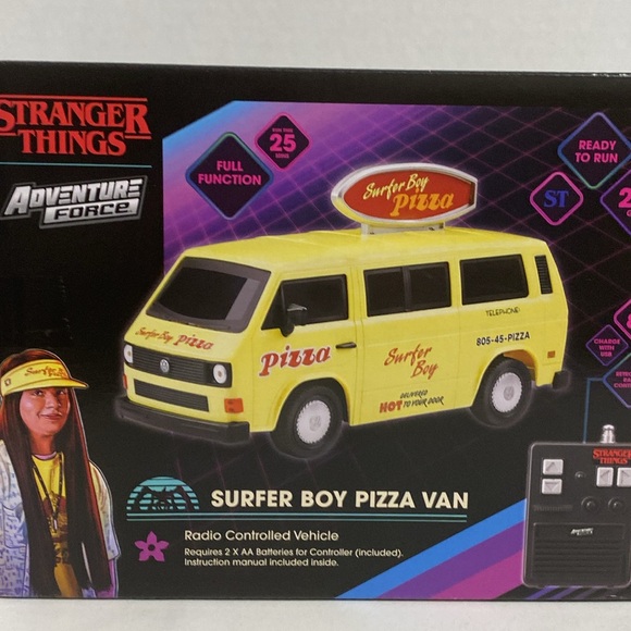 STRANGER THINGS SURFER BOY PIZZA VAN - Picture 9 of 16